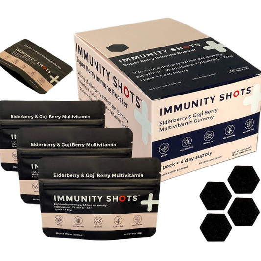 Supplements | Seattle Gummy Company | Elderberry & Goji Berry Immunity Gummies
