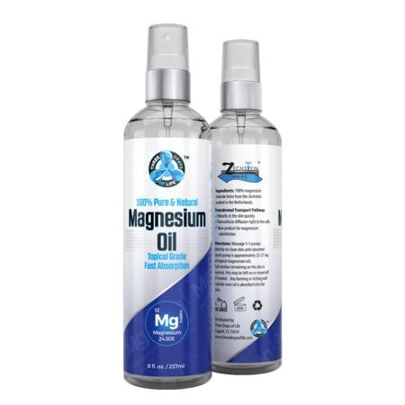 Pure Magnesium Oil Spray - From the Zechstein Sea - 8 oz